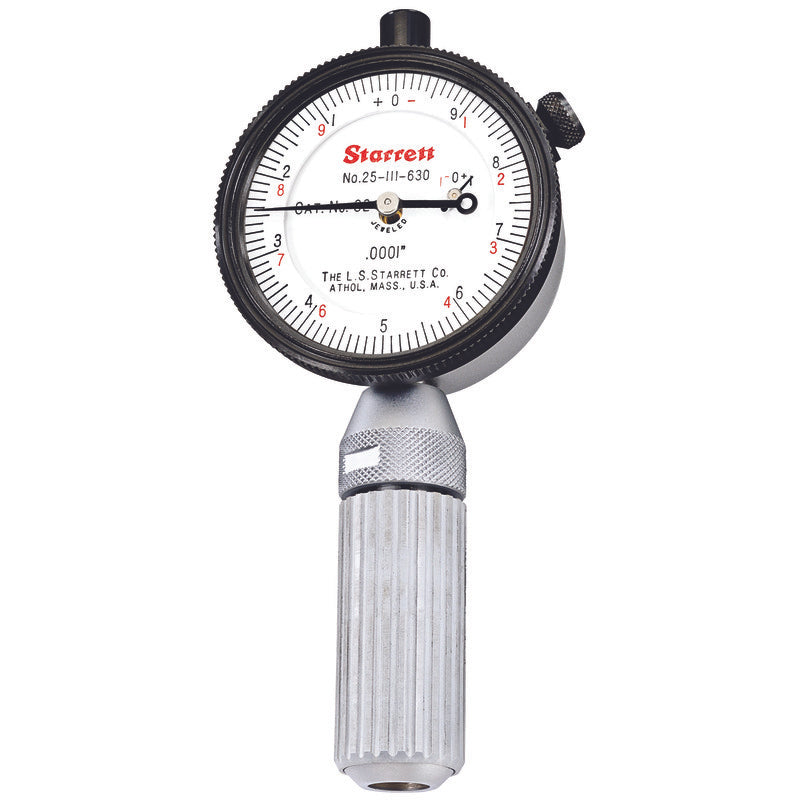 Starrett - Head Only Dial Indicator 25-111-630J w/body 2 wrenches | 82C1