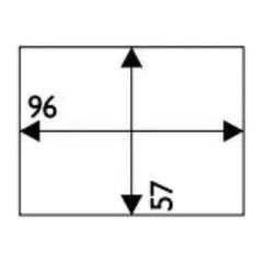 Weldtronic - TM. Lens Inner 735S 96x57 Pk.5 | CL9657-5