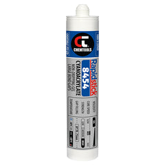 Chemtools - Instant Adhesive (8454), Non-Dripping Gel, Large Bond Gaps, 300g Cartridge | 8454-300
