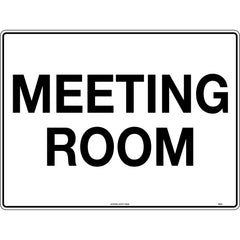 Uniform Safety Signs - 600x400mm - Metal - Meeting Room | 863LM