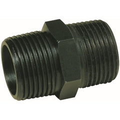 Hardie Hose - 80mm - Blk Steel Hex Nipple | WF-HN080