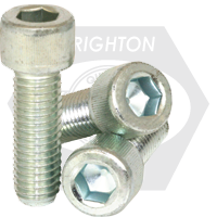 Brighton Best - #0-80x1/4" (FT) - IMPERIAL SOCKET HEAD CAP SCREW ZINC-BAKE CR+3 UNF | 872005