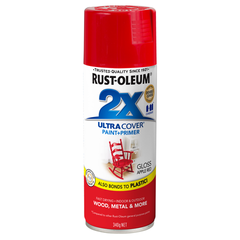 Rust-Oleum  - 2X Gloss Apple Red - Spray 340g | 276262