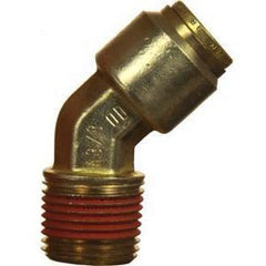 IFS - 1/2x1/2 Air Brake Push-In Fixed 45 Deg Male Elbow | 88-005D-0808
