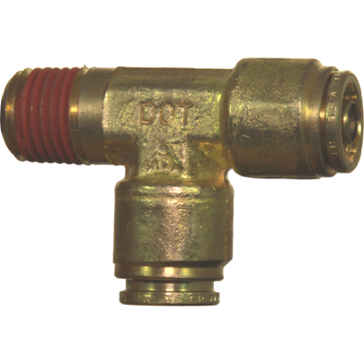 IFS - 1/2x3/8 Air Brake Push-In Male Run Tee | 88-013-0806