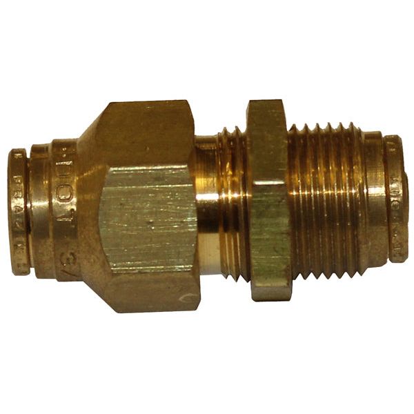 IFS - 1/2 Air Brake Push-In Bulkhead Double Union | 88-031-08