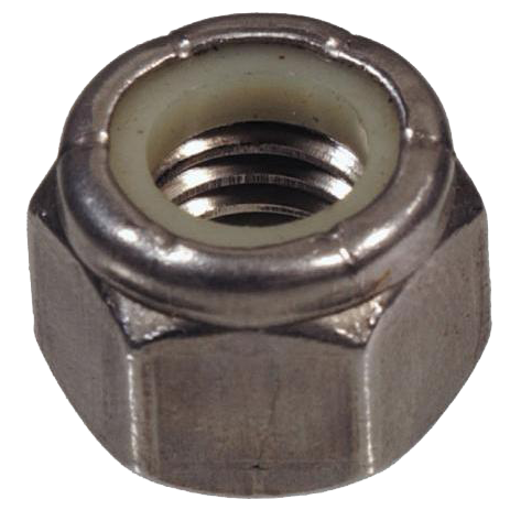 Bremick - SS304 Nylon Lock Nut UNC 5/16" (Box of 100)