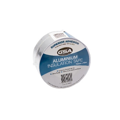 GSA - Aluminium Foil Tape 72mm x 50m | 899072