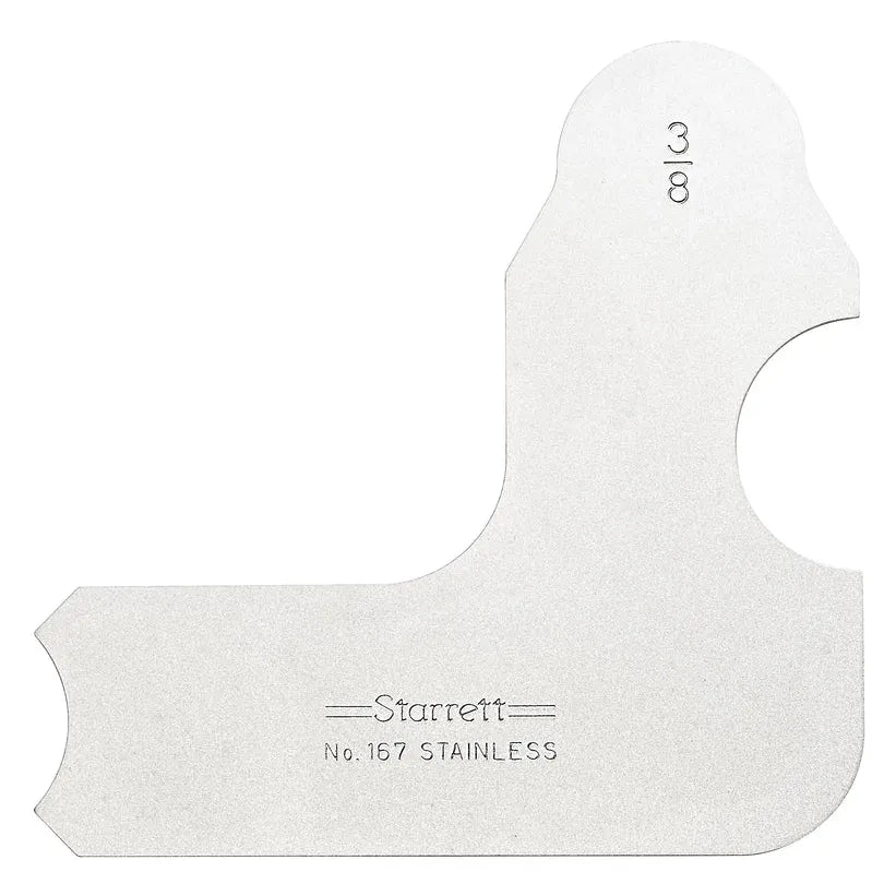 Starrett - Radius Gauge 3/8in | 167-3/8