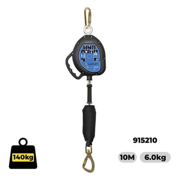 Austlift - Inertia Reel Sharp Edge Wire Rope 10M | 915210