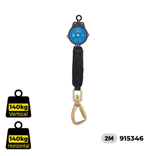 Austlift - Micron Sharp Edge Resistant 2M with Swivel Steel Hook Load indicator Equipped | 915346