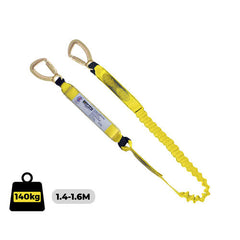 Austlift - Lanyard Single Elasticated with Triple Action Hooks Complies AS1891.5 | 916106