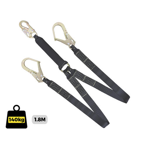 Austlift - Lanyard Double Hot Works Snap/Scaffold Hooks Complies to AS1891.5 | 916142