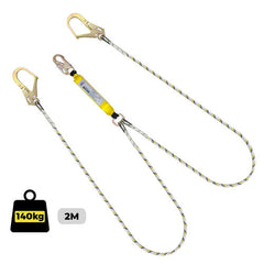 Austlift - Kernmantle Rope Sharp Edge Double D/A Snap & Scaffold Hook AS 1891.5 | 916212