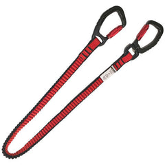Austlift - Tool Lanyard Elastic swivel snap hook and non swivel snap hook 90cm SWL12.5kg Complies with ANSI / ISEA 121-2018 | 916912
