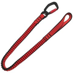 Austlift - Tool Lanyard Elastic Heavy Duty with snap hook and webbing Loop 18kg min length 90cm max length 145cm Complies to ANSI / ISEA 121-201 | 916918