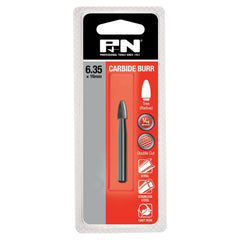 P&N - Burr Carb Tree Rad-End Dbl-Cut 1/4-Shk 1/4In P&N | 918TR0618S
