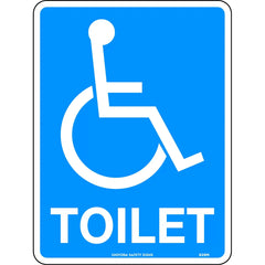 Uniform Safety Signs - 240x180mm - Self Adhesive - Disabled Toilet | 929DA