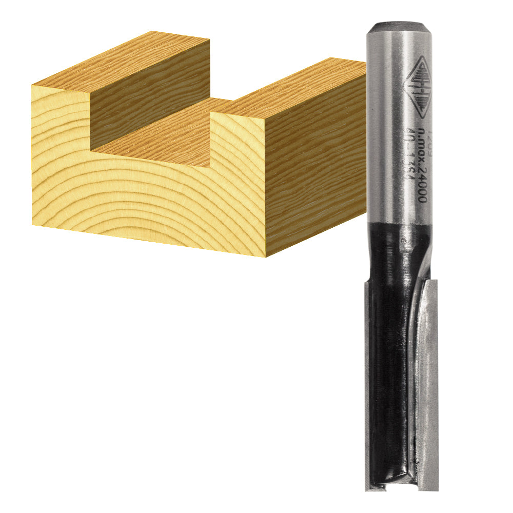 Carbitool - Straight Bit 19mm Tct, 2Flt 1/4 Shk | T 219 M