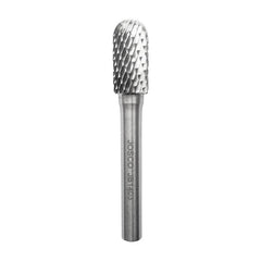 Josco - MTO Burr DCut 10 x 20 - 1/4 Shank Cylinder Ball Nose Carbide Bulk Packaged | JB1403B