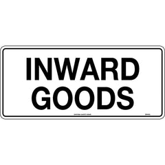 Uniform Safety Signs - 600x400mm - Poly - Inward Goods | 934LP