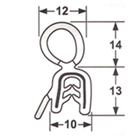 Red Cat - Pinchweld 005 Top Bulb 5mtr | REPINCH66005RC