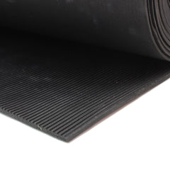 Red Cat - Rubber Fine Rib 3 mmx1200 mm Black | SRRIB3RC