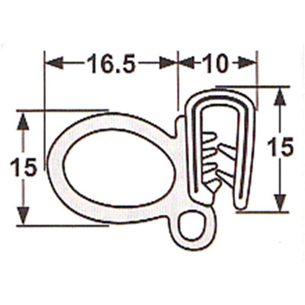 Red Cat - Pinchweld 054 Side Bulb 5mtr | REPINCH60054RRRC