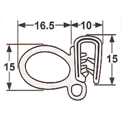 Red Cat - Pinchweld 054 Side Bulb 5mtr | REPINCH60054RRRC