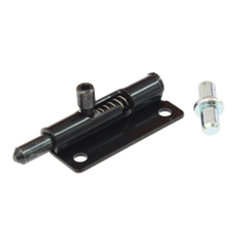Red Cat - Mini Spring Bolt - Black LH - Pk2 | AS-AT-2810LPK2RC