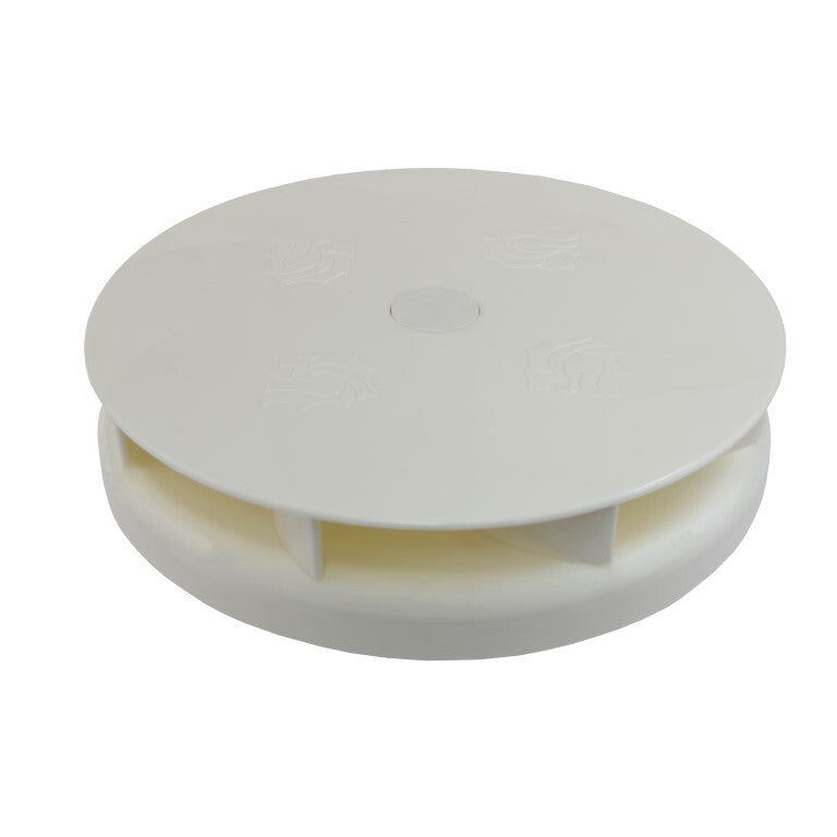 Red Cat - White Rotary Vent 225 mm | BHRV225WHRC