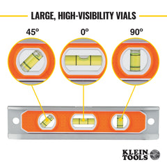 Klein Tools - TORPEDO LEVEL - ALUMINIUM | A-935R