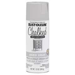 Rust-Oleum  - Chalked Paint Aged Grey - Spray 340g | 320881