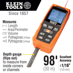Klein Tools - LASER DISTANCE MEASURER 20MTRS/65FT | A-93LDM65