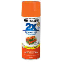 Rust-Oleum  - 2X Gloss Real Orange - Spray 340g | 276311