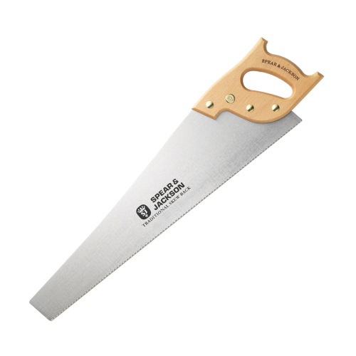 Spear & Jackson Saw Resharpenable Workhorse 550mm -10Ppi