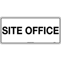 Uniform Safety Signs - 450x200mm - Poly - Site Office | 953OLP