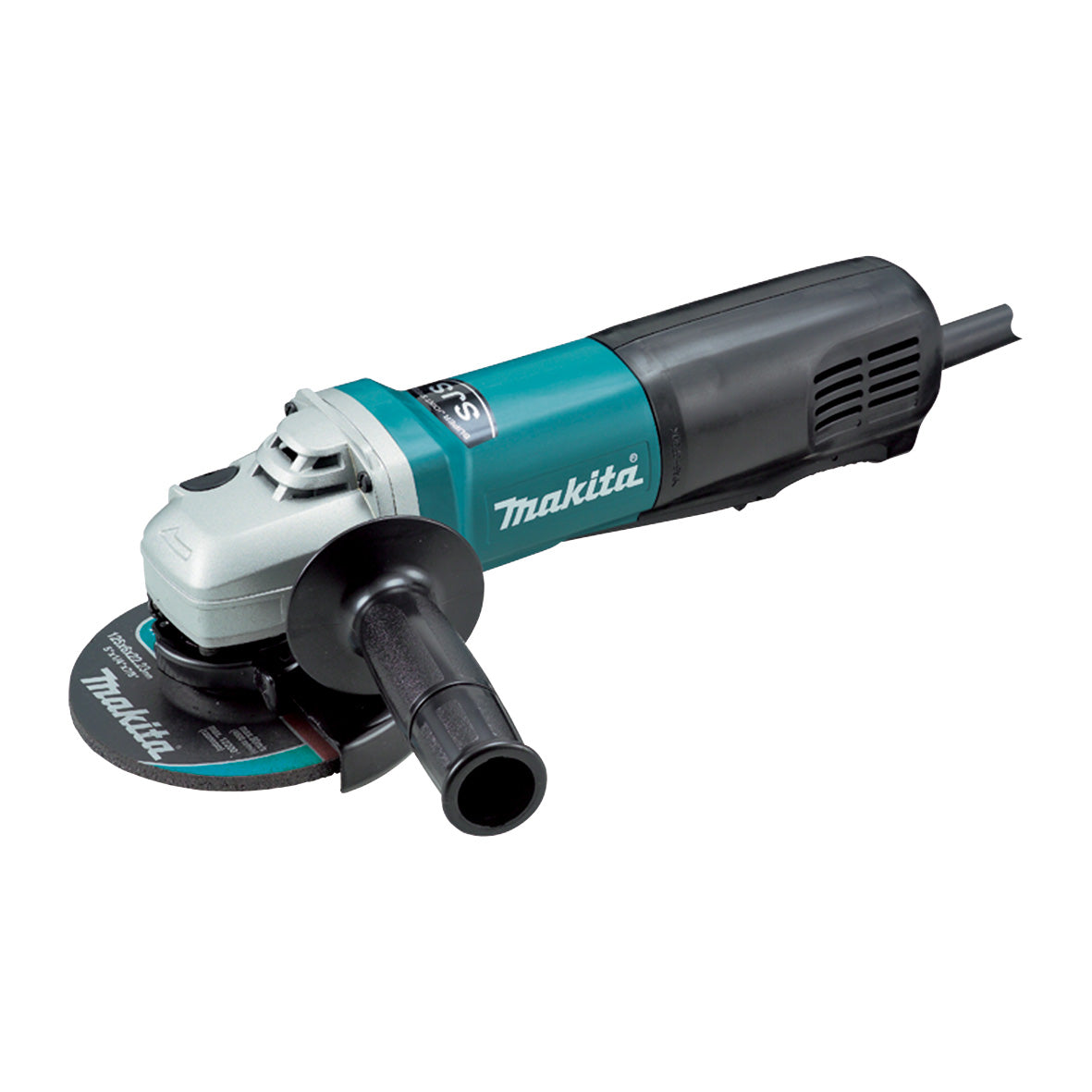Makita Tools - 125mm (5") Angle Grinder 1400W Constant Speed Control soft start current limiter SJS | 9565PC