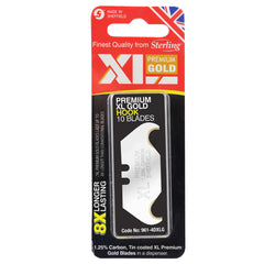 Sterling Xl Premium Gold Hook Blades (X10)