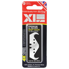 Sterling Xl Premium Silver Deep Hook Blades (X10)