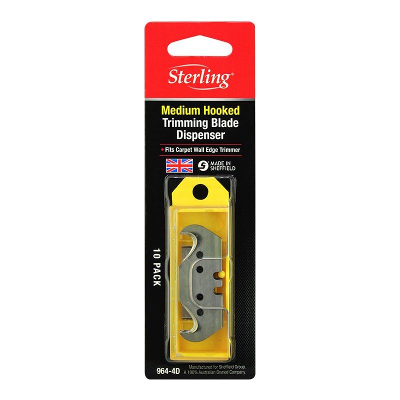 Sterling Medium Hooked Blade Disp.10