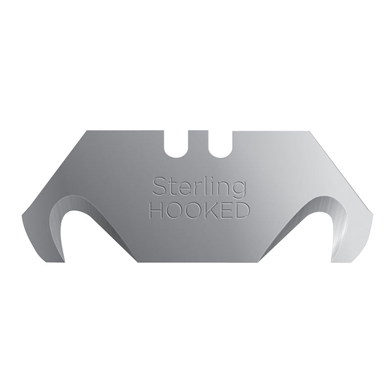 Sterling Hooked Blade With Blunt Points (X5)