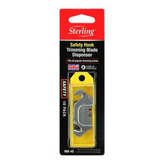 Sterling Hook Blades With Blunt Points (X10)