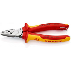 Knipex - Tethered Crimp Pliers 1000V 180mm | 9778180TBK