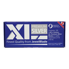 Sterling - Long Beak Concave Trimming Blade (X10) XL Silver | 994-4DXLS