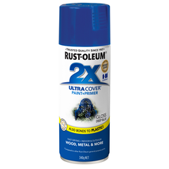 Rust-Oleum  - 2X Gloss Deep Blue - Spray 340g | 276266