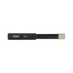 Alpha - 8mm Wax Filled: Diamond Core Bit | 9DCD080
