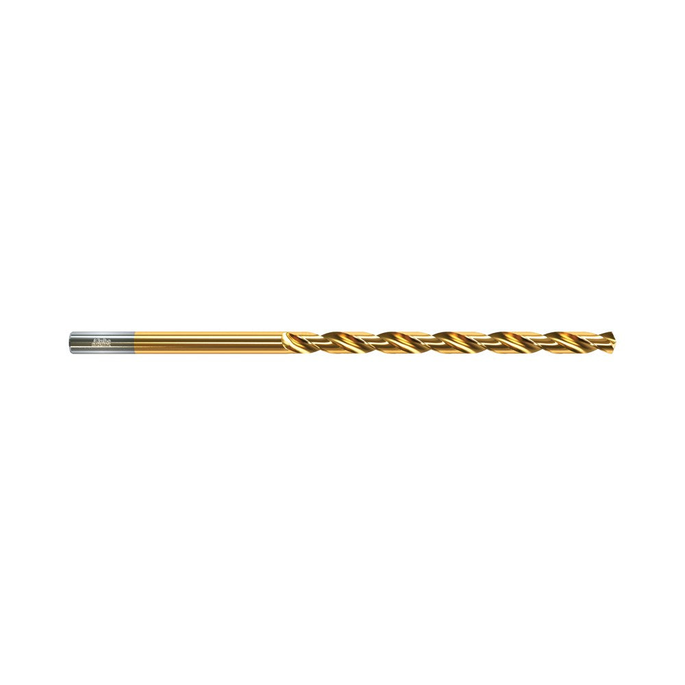 Alpha - 1/4" (6.35mm) Long Series Drill Bit - Gold OAL 158mm) Bulk 10 Pack