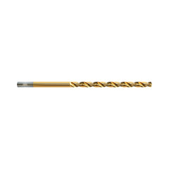 Alpha - 1/4" (6.35mm) Long Series Drill Bit - Gold OAL 158mm) Bulk 10 Pack