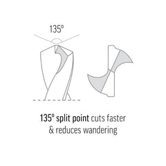 Alpha 7/64In (2.78Mm) Long Series Drill Bit - Gold Series |9Eli764